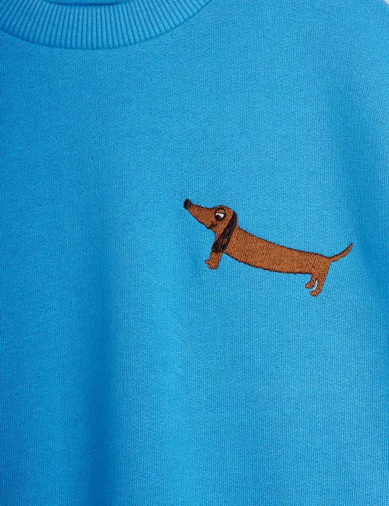 Dog embroidered sweatshirt
