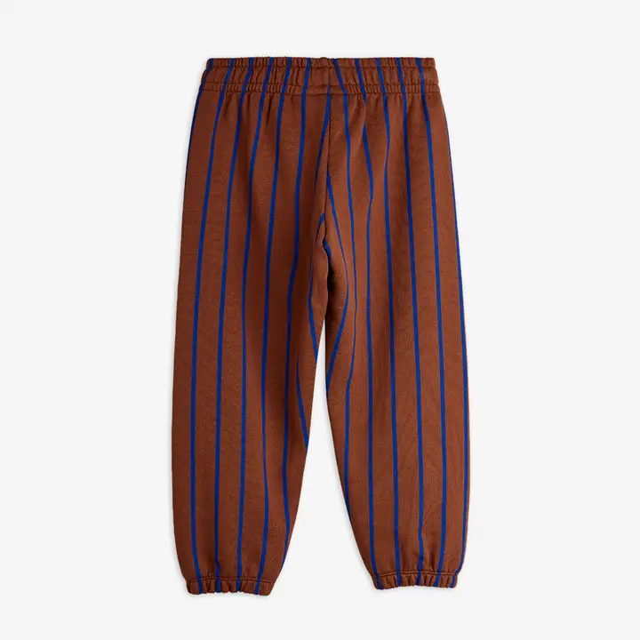 Vertical stripe sweatpants