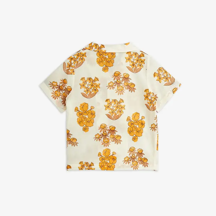 Wild flowers vävd skjorta 