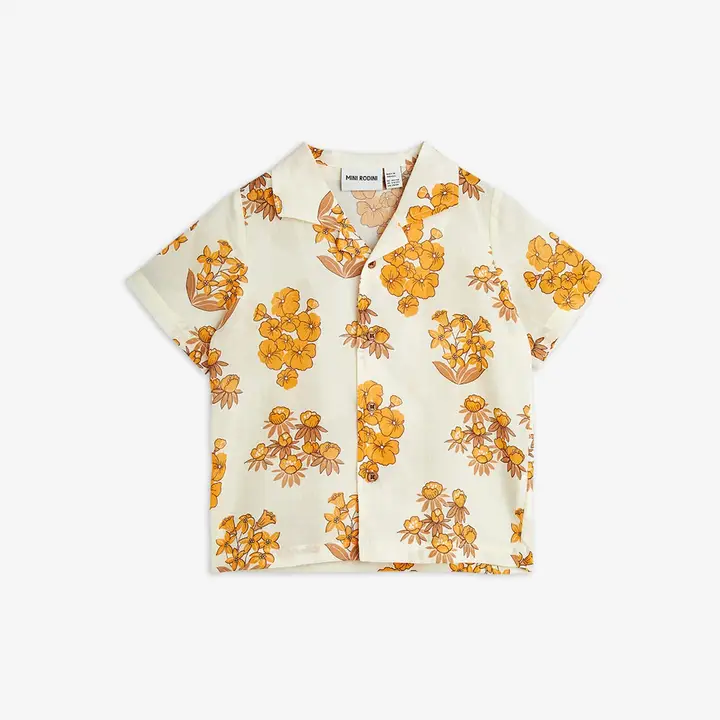 Wild flowers vävd skjorta 