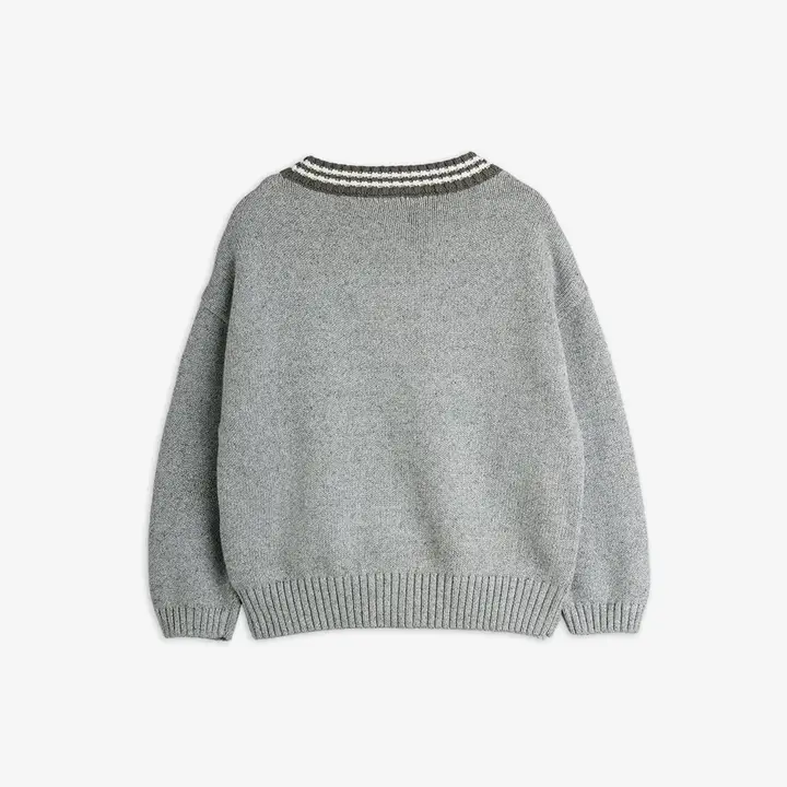 E.T. Intarsia V-Neck Sweater