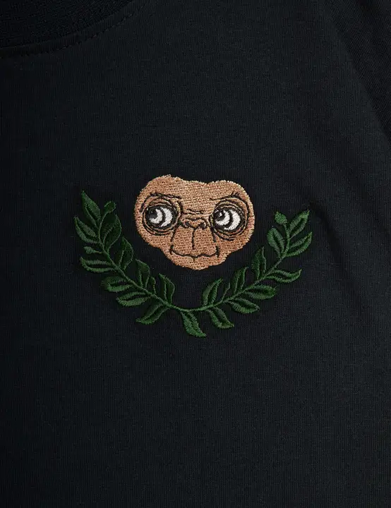 E.T. Embroidered T-Shirt