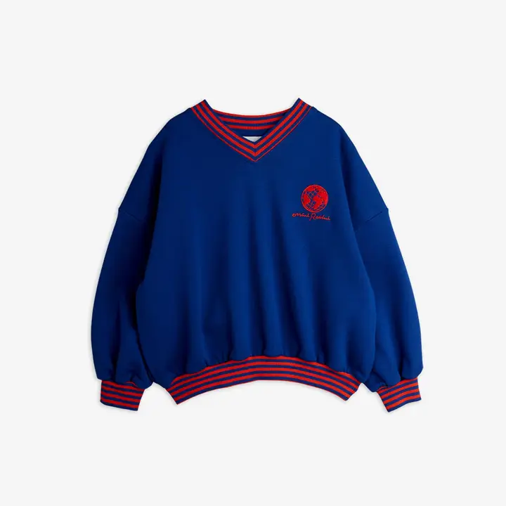 Striped Rib Earth Sweatshirt