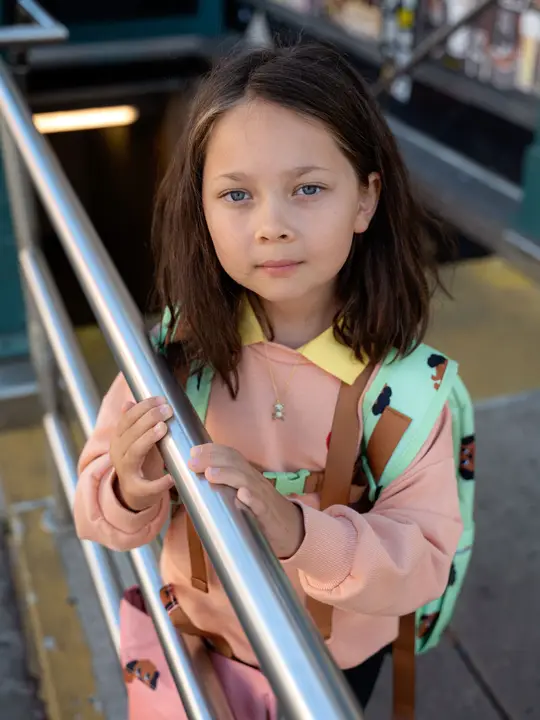 Heart Collar Sweatshirt