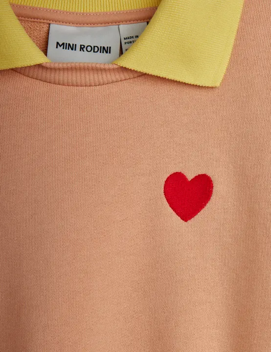 Heart Collar Sweatshirt