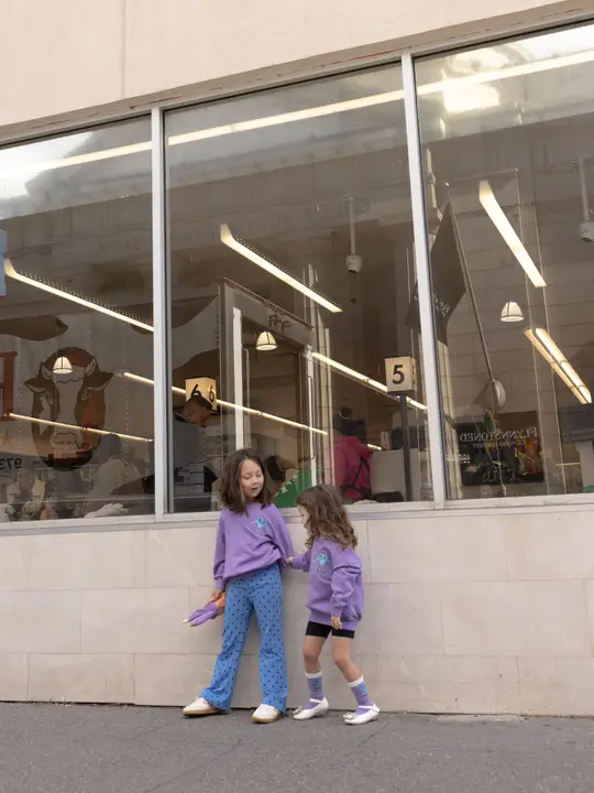 Polka Dots Flared Trousers