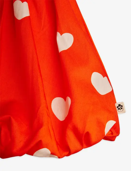 Hearts Woven Balloon Skirt