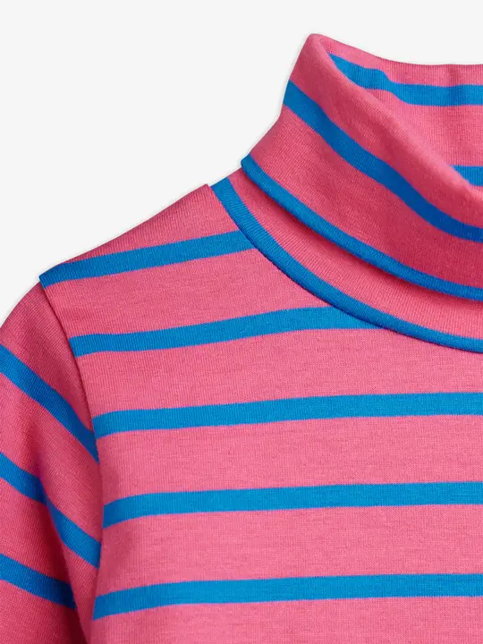 Stripe Turtleneck Top