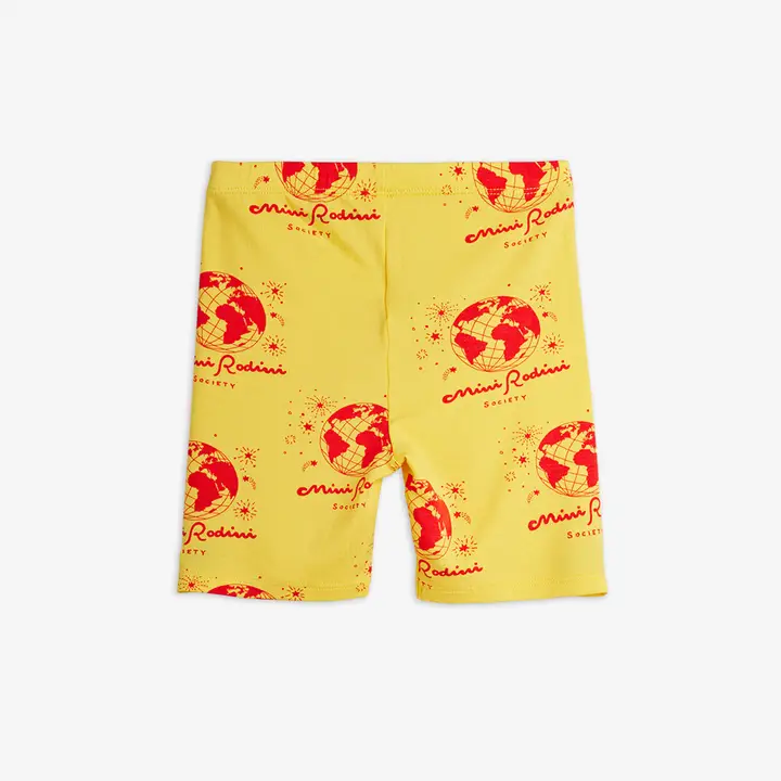 Society Print Bike Shorts