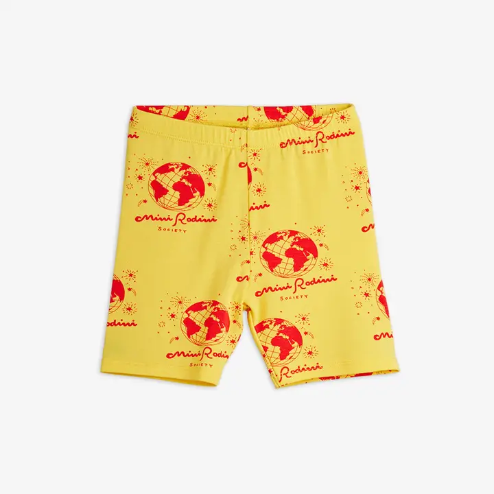 Society Print Bike Shorts