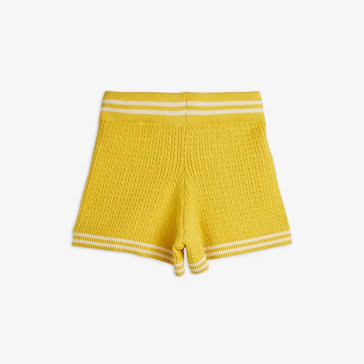 Cable Knit Shorts