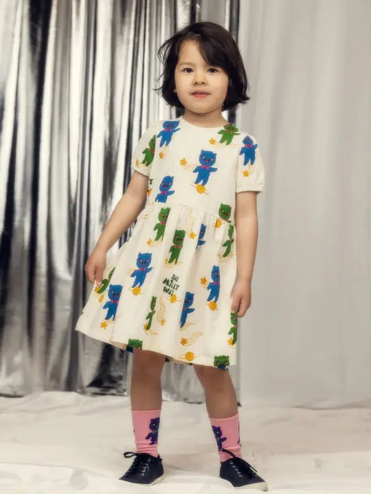 Aliens Print Dress