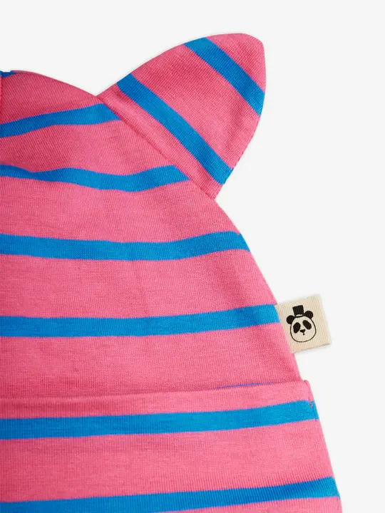 Stripe Cat Ear Beanie