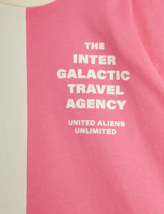 Travel Agency Split Color T-Shirt