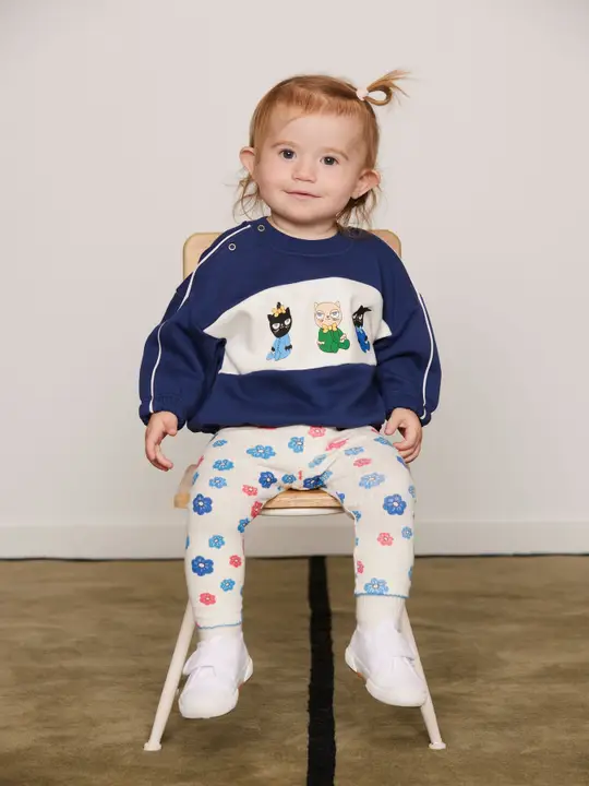 Minibabies Panel Sweatshirt