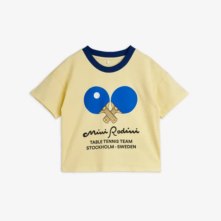 minirodini 104-110 Tシャツ Table Tennis T-Shirt White | Mini Rodini