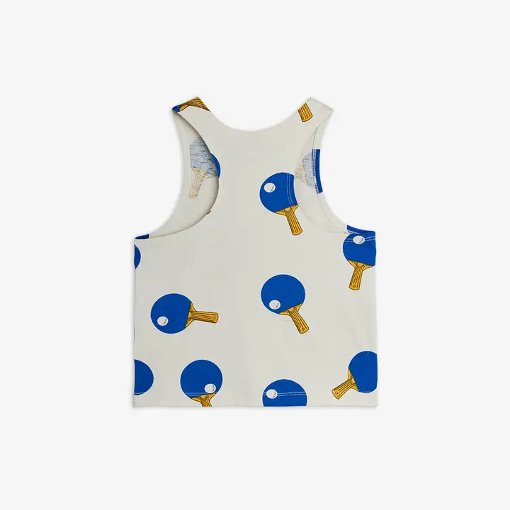 Table Tennis Print Tank Top