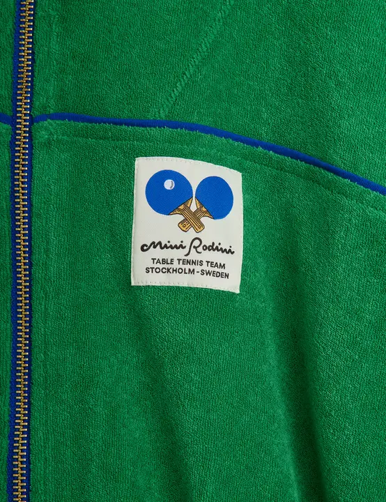 Table Tennis Patch Terry Cardigan