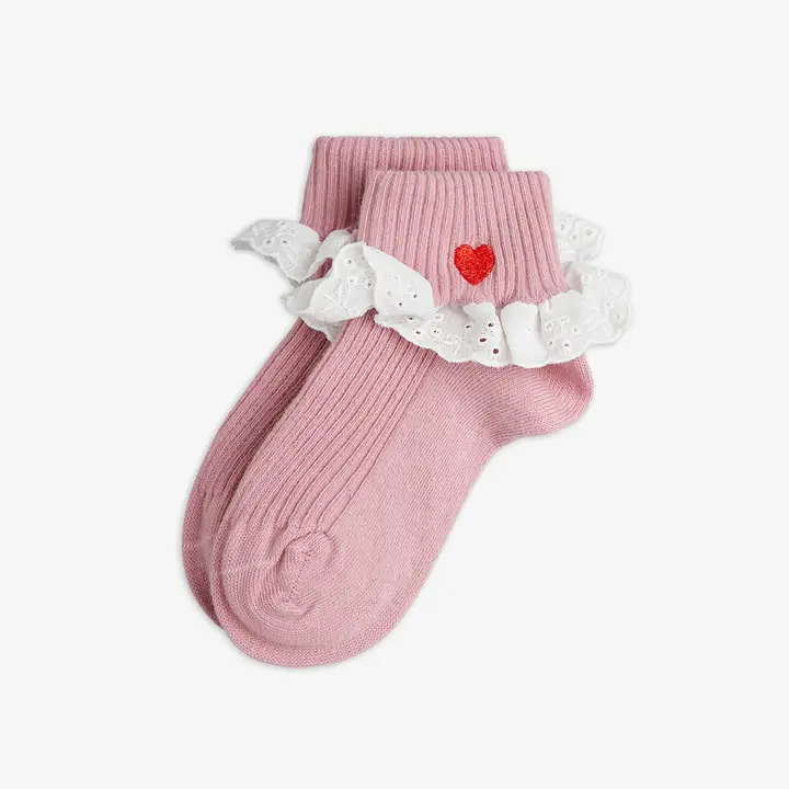 Heart Lace 1-Pack Strumpor