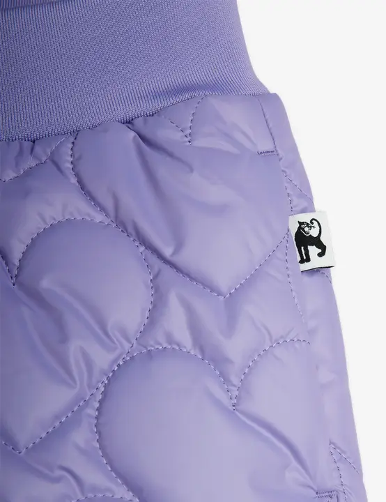 Hearts quilted trousers