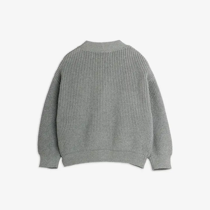Ritzratz patch knitted cardigan