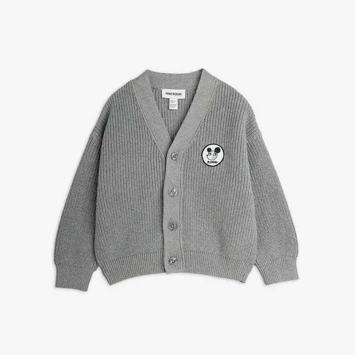 Ritzratz patch knitted cardigan