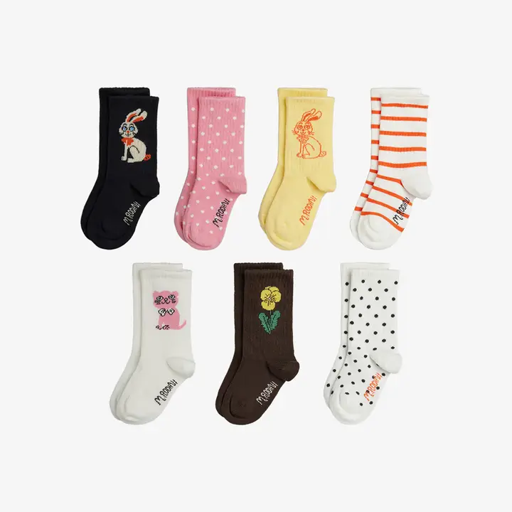 Rabbit 7-pack socks