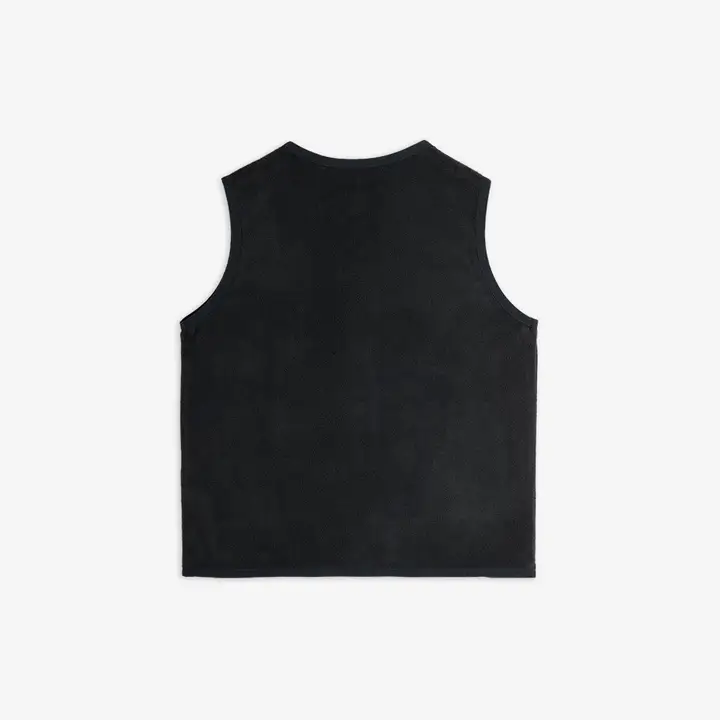 Penguin patch microfleece vest