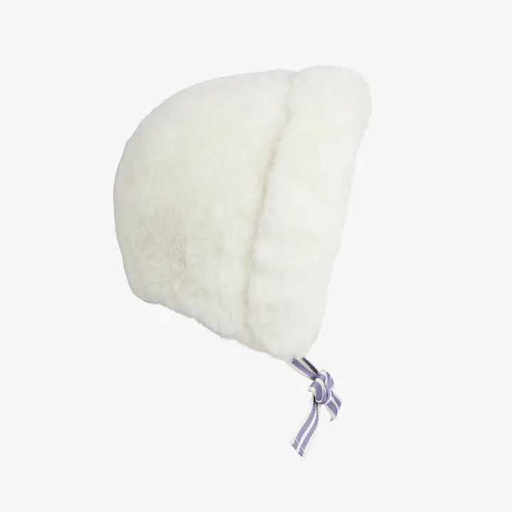 Faux fur fold up hat