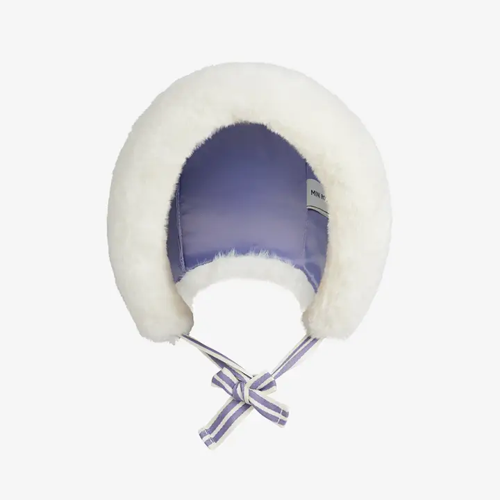 Faux fur fold up hat