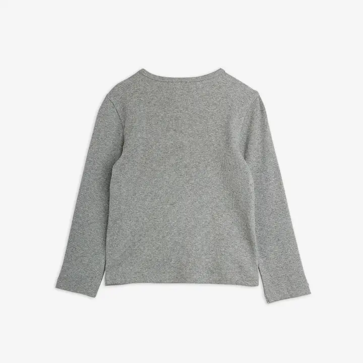 Rabbit appliqué long sleeve t-shirt
