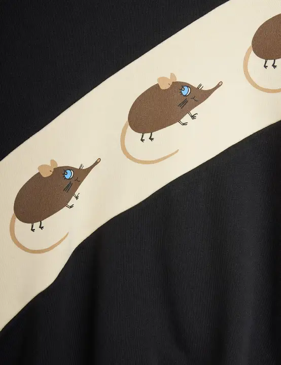 Elephant shrew panel sweatshirt