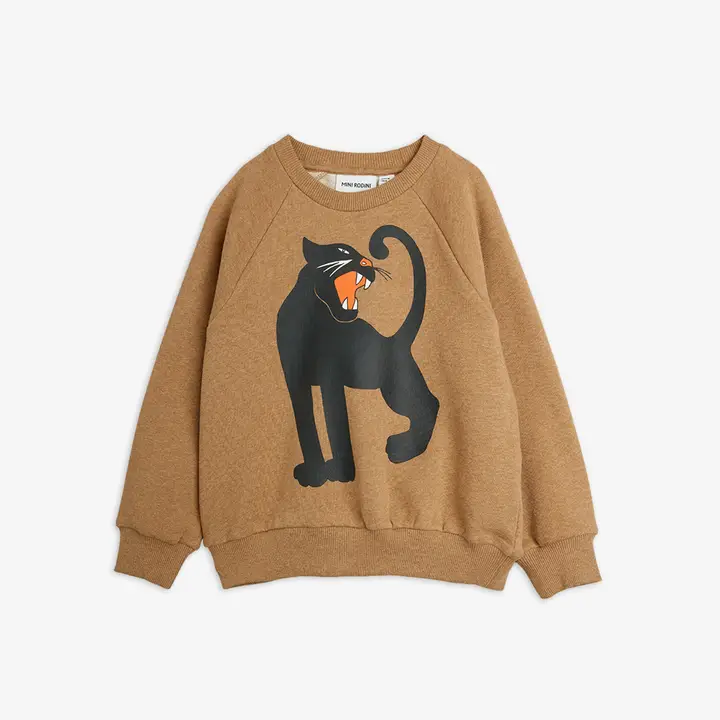 Panther melange sweatshirt