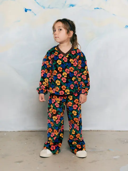 Violas velour sweatshirt