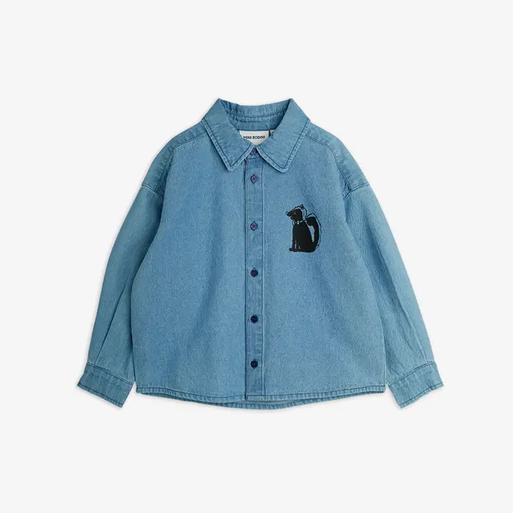 Skunk light denim shirt