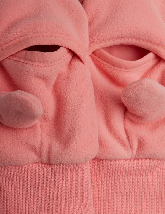 Penguin microfleece mittens