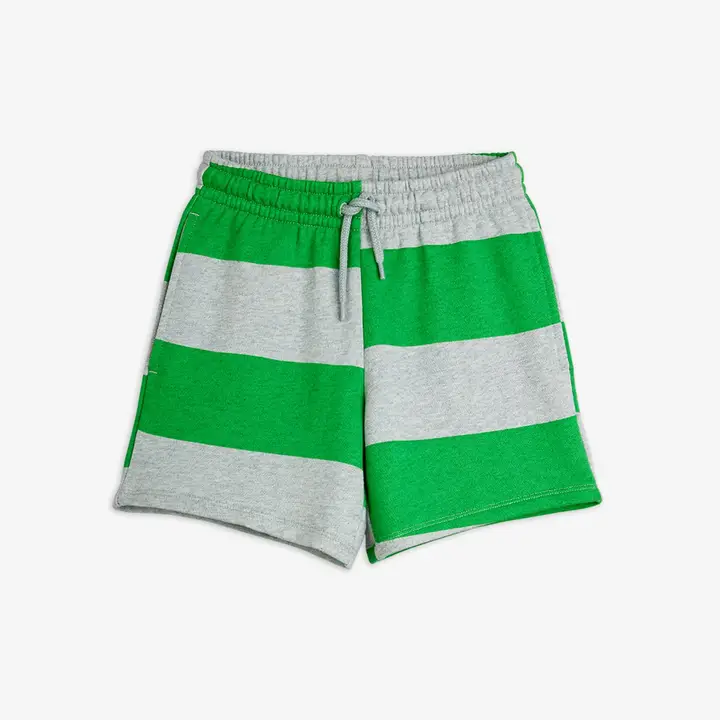 Block Stripe Pocket Sweatshorts