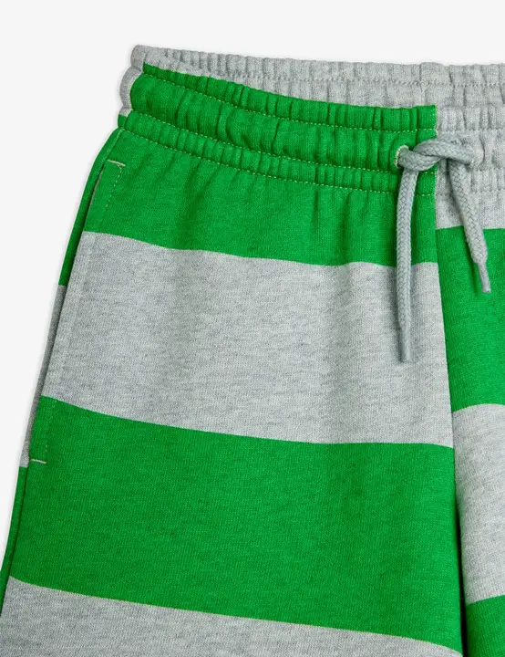 Block Stripe Pocket Sweatshorts