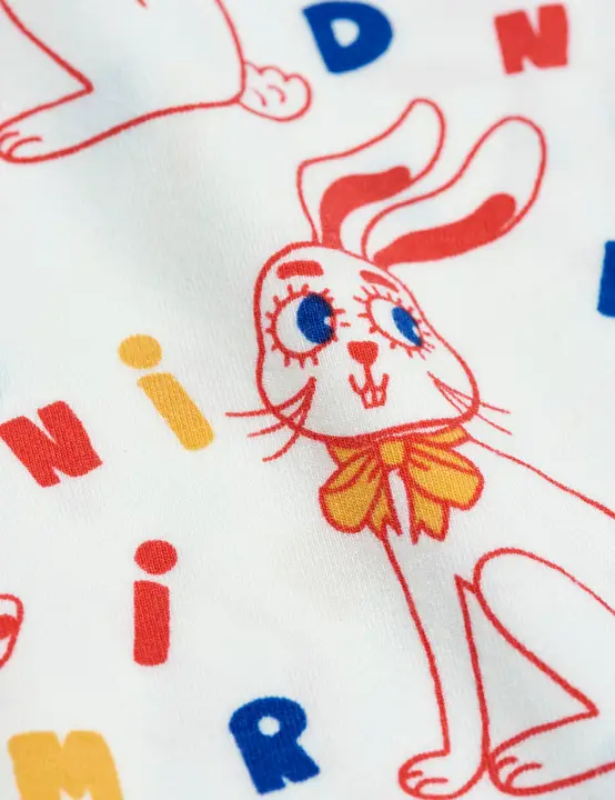 Rabbits Baby Blanket