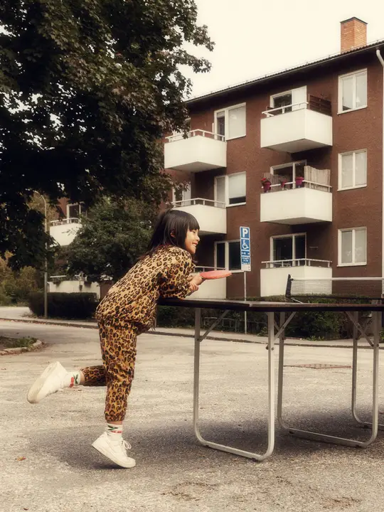Leopard Fleece Trousers