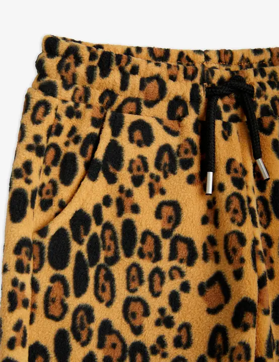 Leopard Fleece Trousers