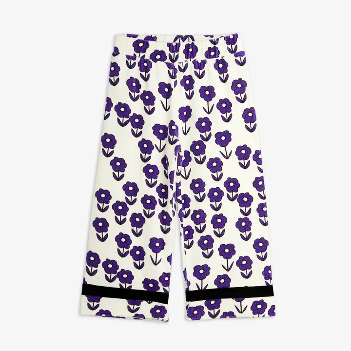 Spaceflower velour byxor
