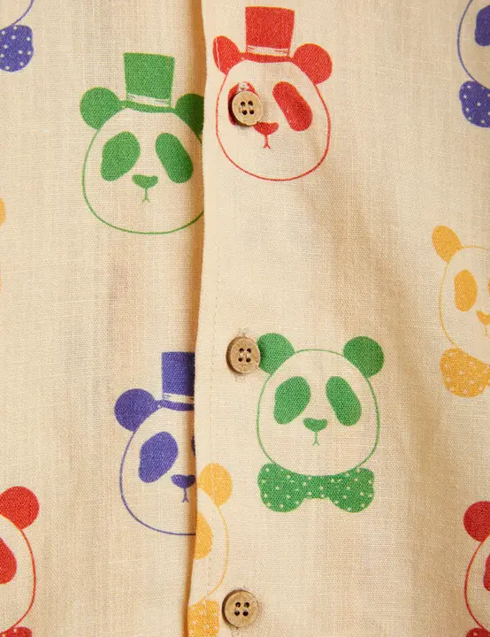 Panda woven shirt