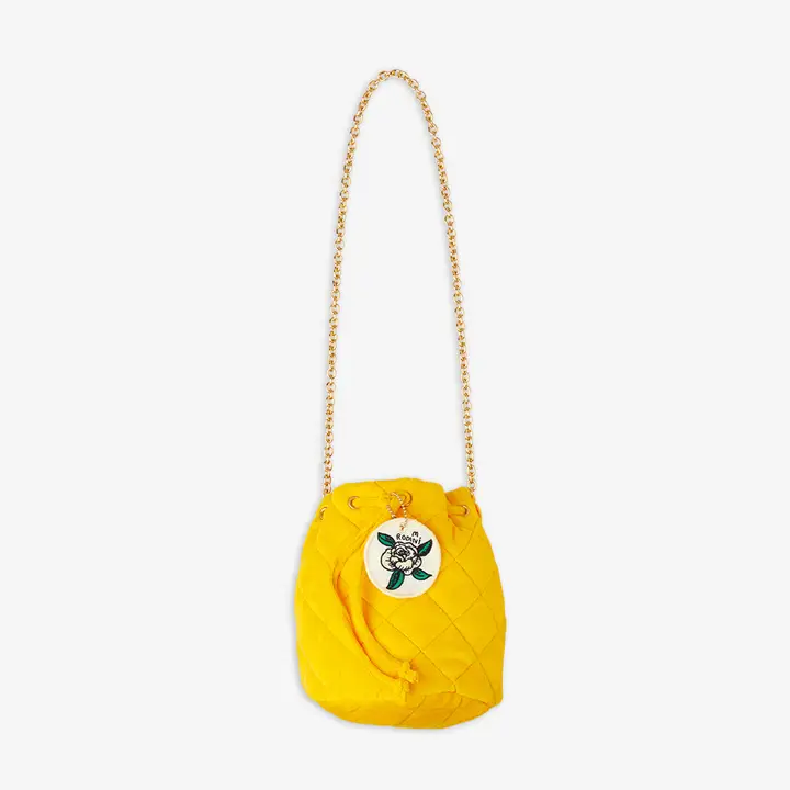 Rose Velvet Bucket Bag