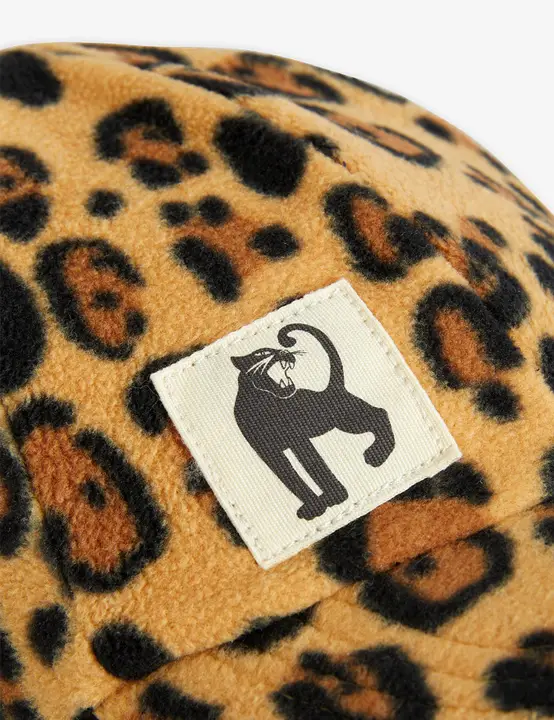 Leopard Fleece Cap