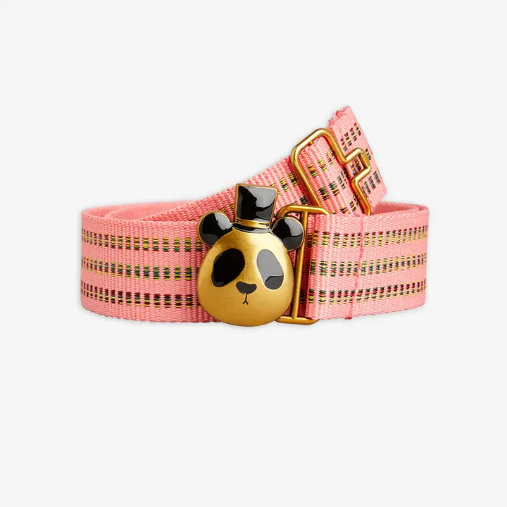 MINI RODINI PANDA BELT pink MINI RODINI PANDA BELT pink