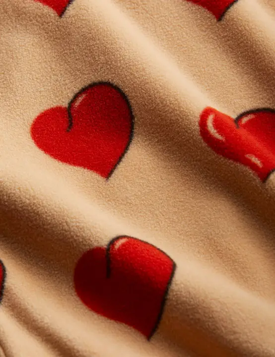 Hearts Fleece Trousers