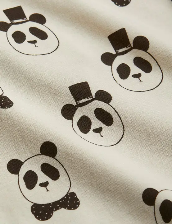 Panda T-shirt Offwhite