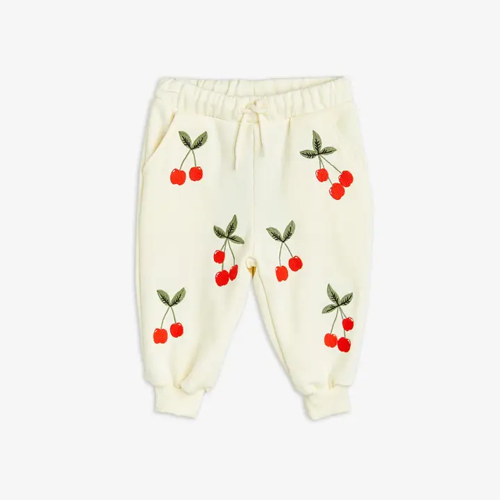 Cherry Embroidered Sweatpants