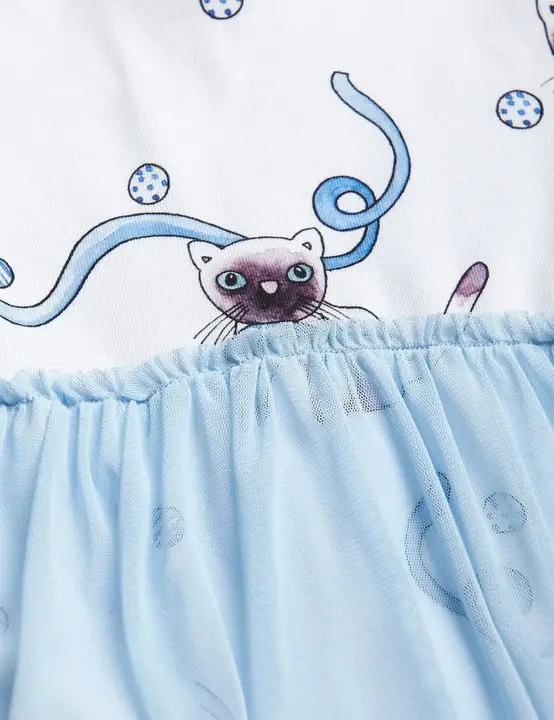 mini rodini cat dress Buy Mini Rodini White Cat Sp Dress